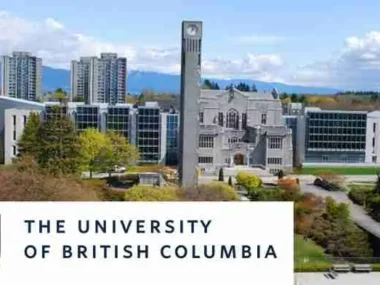 University of British Columbia Killam Fellowship 2024